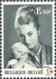 Belgium 1963 Red Cross Centenary-Stamps-Belgium-StampPhenom