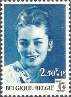 Belgium 1963 Red Cross Centenary-Stamps-Belgium-StampPhenom