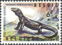 Belgium 1965 Animals of the Antwerp Zoo III - Reptiles-Stamps-Belgium-StampPhenom