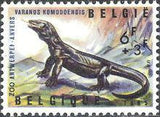 Belgium 1965 Animals of the Antwerp Zoo III - Reptiles-Stamps-Belgium-StampPhenom