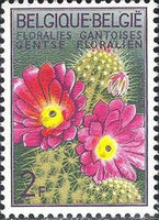 Belgium 1965 Ghent Flower Show III-Stamps-Belgium-StampPhenom