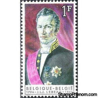 Belgium 1965 Joseph Lebeau Death Centenary-Stamps-Belgium-StampPhenom