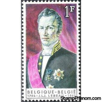 Belgium 1965 Joseph Lebeau Death Centenary-Stamps-Belgium-StampPhenom