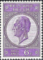 Belgium 1965 King Leopold I Death Centenary-Stamps-Belgium-StampPhenom