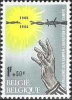 Belgium 1965 Liberation of Prison Camps-Stamps-Belgium-StampPhenom