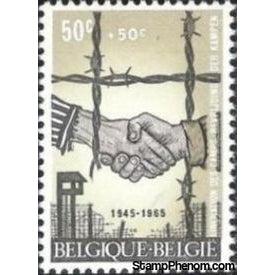 Belgium 1965 Liberation of Prison Camps-Stamps-Belgium-StampPhenom