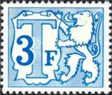 Belgium 1966-1970 Heraldic Lion - Large Digit - Postage Due Stamps-Stamps-Belgium-StampPhenom