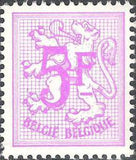 Belgium 1966-1975 Definitives - Digit on Heraldic Lion-Stamps-Belgium-StampPhenom