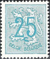 Belgium 1966-1975 Definitives - Digit on Heraldic Lion-Stamps-Belgium-StampPhenom