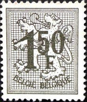 Belgium 1966-1975 Definitives - Digit on Heraldic Lion-Stamps-Belgium-StampPhenom