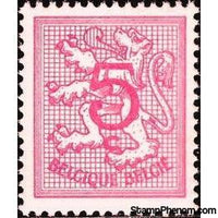 Belgium 1966-1975 Definitives - Digit on Heraldic Lion-Stamps-Belgium-StampPhenom