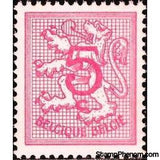 Belgium 1966-1975 Definitives - Digit on Heraldic Lion-Stamps-Belgium-StampPhenom