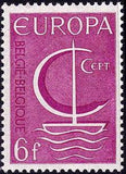 Belgium 1966 Europa-Stamps-Belgium-StampPhenom