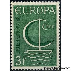 Belgium 1966 Europa-Stamps-Belgium-StampPhenom