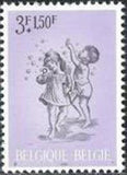 Belgium 1966 Solidarity - Childrens' Games-Stamps-Belgium-StampPhenom