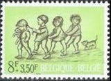 Belgium 1966 Solidarity - Childrens' Games-Stamps-Belgium-StampPhenom