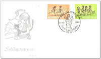 Belgium 1966 Solidarity - Childrens' Games-Stamps-Belgium-StampPhenom