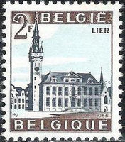 Belgium 1966 Touristic Publicity II-Stamps-Belgium-StampPhenom