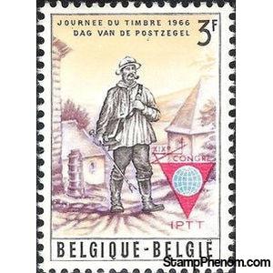 Belgium 1966 World Congress IPTT-Stamps-Belgium-StampPhenom