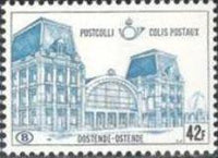 Belgium 1967-1971 Stations and Surcharged - Railway Parcel Stamps-Stamps-Belgium-StampPhenom