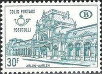 Belgium 1967-1971 Stations and Surcharged - Railway Parcel Stamps-Stamps-Belgium-StampPhenom