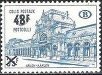 Belgium 1967-1971 Stations and Surcharged - Railway Parcel Stamps-Stamps-Belgium-StampPhenom