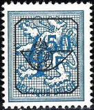 Belgium 1967-1975 Definitives - Digit on Heraldic Lion - Precancellations-Stamps-Belgium-StampPhenom