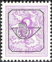 Belgium 1967-1975 Definitives - Digit on Heraldic Lion - Precancellations-Stamps-Belgium-StampPhenom