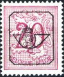 Belgium 1967-1975 Definitives - Digit on Heraldic Lion - Precancellations-Stamps-Belgium-StampPhenom