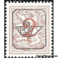 Belgium 1967-1975 Definitives - Digit on Heraldic Lion - Precancellations-Stamps-Belgium-StampPhenom