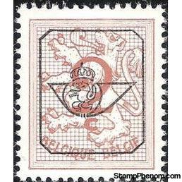 Belgium 1967-1975 Definitives - Digit on Heraldic Lion - Precancellations-Stamps-Belgium-StampPhenom