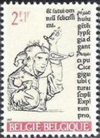 Belgium 1967 Culture - Erasmus and His Time-Stamps-Belgium-StampPhenom