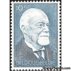 Belgium 1967 Paul-Emile Janson-Stamps-Belgium-StampPhenom