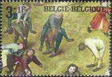 Belgium 1967 Solidarity - Children's Games-Stamps-Belgium-StampPhenom