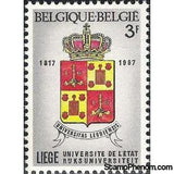 Belgium 1967 Universities Liège and Ghent-Stamps-Belgium-StampPhenom