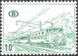 Belgium 1968-1978 Diesel and Electric Locomotives - Railway Stamps-Stamps-Belgium-StampPhenom