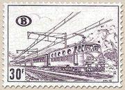 Belgium 1968-1978 Diesel and Electric Locomotives - Railway Stamps-Stamps-Belgium-StampPhenom