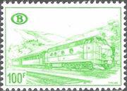 Belgium 1968-1978 Diesel and Electric Locomotives - Railway Stamps-Stamps-Belgium-StampPhenom