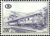 Belgium 1968-1978 Diesel and Electric Locomotives - Railway Stamps-Stamps-Belgium-StampPhenom