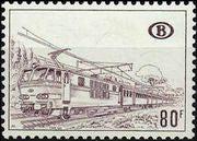 Belgium 1968-1978 Diesel and Electric Locomotives - Railway Stamps-Stamps-Belgium-StampPhenom