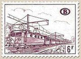 Belgium 1968-1978 Diesel and Electric Locomotives - Railway Stamps-Stamps-Belgium-StampPhenom