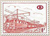 Belgium 1968-1978 Diesel and Electric Locomotives - Railway Stamps-Stamps-Belgium-StampPhenom