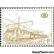 Belgium 1968-1978 Diesel and Electric Locomotives - Railway Stamps-Stamps-Belgium-StampPhenom