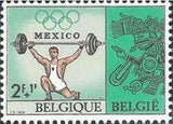 Belgium 1968 Olympic Games - Mexico-Stamps-Belgium-StampPhenom