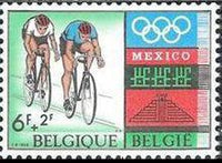 Belgium 1968 Olympic Games - Mexico-Stamps-Belgium-StampPhenom