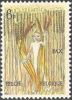 Belgium 1968 Peace Movement 8th May-Stamps-Belgium-StampPhenom