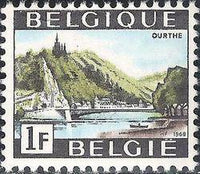 Belgium 1968 Touristic Publicity V-Stamps-Belgium-StampPhenom