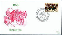 Belgium 1969 Christmas-Stamps-Belgium-StampPhenom