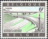 Belgium 1969 Completion of Belgian Road-Works-Stamps-Belgium-StampPhenom