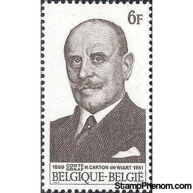 Belgium 1969 Count Henry de Wiart - Birth Centenary-Stamps-Belgium-StampPhenom